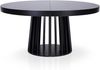 Menzzo Eliza Tisch, oval, ausziehbar, Schwarz Bild 1
