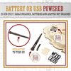Harry-Potter-Leuchte, blason de Poudlard Tischlampe - Lampe - Schreibtischlampe Mehrfarbig Bild 4