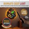 Harry-Potter-Leuchte, blason de Poudlard Tischlampe - Lampe - Schreibtischlampe Mehrfarbig Bild 3