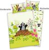 Herding DER KLEINE MAULWURF Kleinkinder-Bettwäsche-Set, Wendemotiv, Bettbezug , 2 Stück , 100x135 cm, Kopfkissenbezug 40x60 cm, Flanell/Biber Bild 2