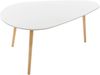 Set aus 2 weißen Couchtischen Mileo Bild 3