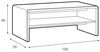 Couchtisch Coswig / Cortina, Holzfarben, 100 x 40 x 59 cm Bild 3