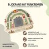 Kidsmood - Toniebox Regal für Jungen mit Musikbox Schutzfolie, Magnetisches Wandregal im Abenteuer-Design als Kinderzimmer Deko, Ladegerät & Kabel Aussparung– Geschenk für kleine Abenteurer Bild 5