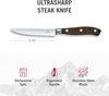 Victorinox 7. 7200. 12WG Grand Maître Wood Steakmesser, Wellenschliff, 12 cm, geschmiedet, Geschenkschachtel, Holz Bild 4