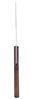 Laguiole 6er Steakmesser Set mit Wallnuss Griffen Bild 4