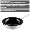 Silit Wuhan Wokpfanne Induktion 28 cm, Wok Edelstahl beschichtet, Wok Induktion, backofenfest Bild 2