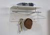 FMD furniture 441-001 Wandgarderobe, Melaminharz beschichtete Spanplatte, ca. 72 x 34,5 x 29,3 cm Bild 2