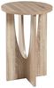 [en. casa] 'Rindal' Beistelltisch, Spanplatte eichenoptik, 38 x 38 x 56,5 cm Bild 3