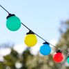 Lights4fun LED-Lichterkette 30er Festival Party Lichterkette bunt Bild 2