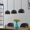 Lindby Hängeleuchte Tarjei, Metall, Schwarz IP20, 3 x 60 W Bild 3