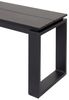 Martinus Gartenbank 180cm schwarz Bank Sitzbank Outdoor Garten Terrasse Balkon Bild 2