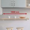 Maclean Wandregal MC-129 Klappbares Regal mit Aufsatz Schreibtisch Bild 2