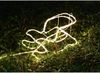 Rentier mit Schlitten 180 LEDs 140cm lang warmweiß Weihnachtsdeko Outdoor Deko Licht Bild 5