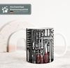 MoonWorks Tasse Kaffee-Tasse Bedruckt Werrkzeug Fotoprint Toolbox Geschenk für Männer, Keramik Bild 4