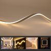 Spetebo LED-Lichterschlauch LED Lichtschlauch warmweiß - 10 m / 900 LED, 900-flammig, beleuchteter Lichterschlauch für Drinnen und Draußen Bild 3