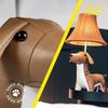 Happy Lamps Stehlampe LED Tischleuchte Dekoleuchte Waldi der Dackel Bild 3