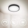 LED Deckenlampe Sternenhimmel 12W schwarz Deckenleuchte 4. 000K Wohnzimmer 25cm Bild 2