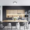 LED Deckenlampe Sternenhimmel 12W schwarz Deckenleuchte 4. 000K Wohnzimmer 25cm Bild 5