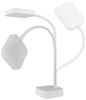 EMOS Akku-Schreibtischlampe EMILY, LED-Tischlampe aufladbar via USB, 96h Leuchtdauer, Leistung 2W, Helligkeit 100lm, kabellos, biegsam, stufenlosses Dimmen, 1m USB-Ladekabel, weiß Bild 5