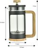 Klausberg Klausberg Kaffee-/Teebereiter 0,35l French Press KB7679 Bild 4