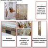 Foto-Paravent Vintage, Raumteiler Trennwand, Glitzer Retro Fashion MVG-zertifiziert ~ 180x120cm Bild 2