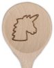 Städter Kochlöffel Einhorn Rund, Koch Löffel, Rührlöffel, Küchenlöffel, Küchenhelfer, Holz, 28 cm, 815179 Bild 3