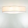 Licht-Erlebnisse Deckenleuchte WOLKI, ohne Leuchtmittel, Wolkenlampe Grau 4x E27 Stoff 62 cm Magnethalterung Kinderzimmer Bild 3