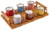 Karaca Kaffeeservice Bambus farbige Kaffeetasse Set, 6 Personen, 90 ml Bild 4