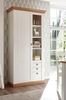 Stauraumschrank Hemsby in weiß Pinie / Eiche Landhaus 102 x 204 cm Bild 5