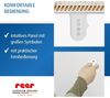 reer HeatCare+ Wickeltisch-Wärmestrahler | EcoHeat Carbon Heizelement | Infrarot-Heizstrahler mit neigbarem Kopf | Wärmespender für Babys | Energiesparend | Wandgerät mit Fernbedienung Bild 5