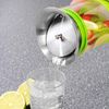 Glas-Karaffe mit Silikonmanschette, grün Bild 3