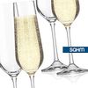 SAHM Sektglas Sektgläser Set 6 teilig - 200ml Sektglas oder Sektkelche, Edles Glas, 100% recyclebar Bild 5
