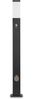 Grafner Außen-Stehlampe Wegleuchte Standleuchte 100cm 2 Steckdosen Bewegungsmelder anthrazit, ohne Leuchtmittel, Wegleuchte Bild 4