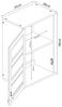 Hängeschrank Epind 50x33x20 cm Bambus Natur [en. casa] Bild 2