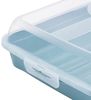 keeeper Sandwich-, Kuchen- und Muffin-Butler, Polypropylen, Quadratisch, Enrico, Nordic Blue (Blau) Bild 4