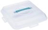 keeeper Sandwich-, Kuchen- und Muffin-Butler, Polypropylen, Quadratisch, Enrico, Nordic Blue (Blau) Bild 3