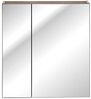 Spiegelschrank 60cm PUEBLA-56-TAUPE in taupe mit Vintage Oak Nb, B/H/T ca. 60/65/16 cm Bild 5