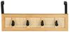Türhakenleiste ALLEGRE BAMBOO, 4 Haken, WENKO Bild 5