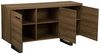 'Timber' Sideboard mit 3 Türen, 79 x 42 x 140 cm, Dunkler Holzfarbton Bild 5