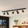 Arcchio Deckenstrahler Evaro, Metall, Schwarz IP20, 5 x 8 W LED Bild 2