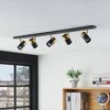 Arcchio Deckenstrahler Evaro, Metall, Schwarz IP20, 5 x 8 W LED Bild 3