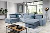 99rooms Asopo Wohnlandschaft Velours MONOLITH Pastellblau Rechts mit Bild 2