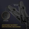 noblechairs Gaming Stuhl Hero ST Black Edition Komfortabler und Langlebiger Gaming Chair, Gaming Sessel, Perfekt Optimierte Ergonomie, PC Stuhl, Gaming Stuhl 150 kg Belastbarkeit Bild 5