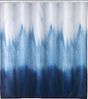 WENKO ALARA Duschvorhang 180 x 200 cm, Weiß/Blau Bild 5
