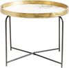 Kare Design Beistelltisch Mystic Round, 2-er Set, Durchmesser 90cm , Marmor Beistelltisch, edel und dezent, Kaffeetisch, (H/B/T) 55 x 90 x 90 cm Bild 4