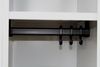 Steelboxx Spind Garderobenschrank Stahlschrank Metallschrank Kleiderspind 180 x 60 x 50 cm Weiß 2 Abteile 510127 Bild 5