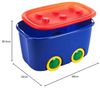 KIS Aufbewahrungsbox KIS Funny Box blau-rot Bild 5