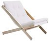 KARUP DESIGN BOOGIE Futon Liegestuhl Gestell Weiß / Bordeaux Bild 5