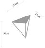 Wandregal, 'CM-021-SRK', 30 x 15 x 20, Schwarz, Dunkler Walnuss Bild 2