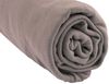 Bambus-Spannbettlaken für Babybett, erweiterbar, 90x140 cm, Taupe Bild 1
